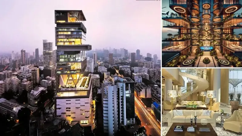 Dünyanın en sıradışı ve en pahalı evi gündem oldu: Tam tamına 27 katlı