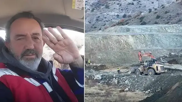 Sivas’ta göçük altında kalan madenciyi arama çalışmaları 18 gündür sürüyor