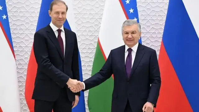 Президент Узбекистана принял делегацию России | Фото: пресс-служба главы Узбекистана 