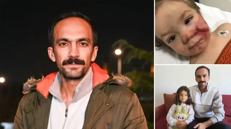 Pitbull saldırısının ardından ilk kez ailesiyle görüştü: Minik Efe'den sevindiren haber