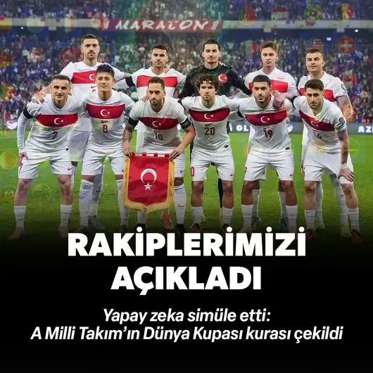 Yapay zeka Türkiye'nin Dünya Kupası kurasını simüle etti! İşte rakiplerimiz