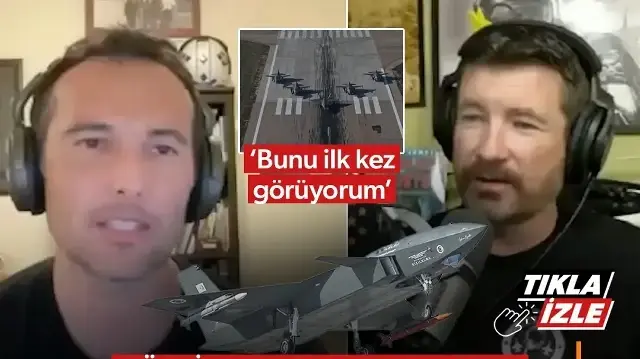 ABD'li savaş pilotları KIZILELMA'nın tarihi uçuşuna adeta hayran kaldı: Daha önce hiç böyle bir şey görmemiştim