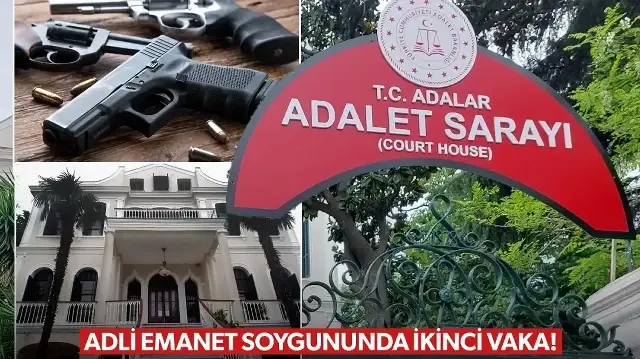 Adalar Adliyesi adli emanetinde soygun: Zabıt katibi tutuklandı