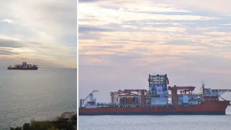 Yedinci nesil 6’ıncı sondaj gemisi Taşucu Limanı’nında yaklaşık 2 ay süren bir çalışma sonrası hazır hale getirilerek Karadeniz’e gönderilecek.