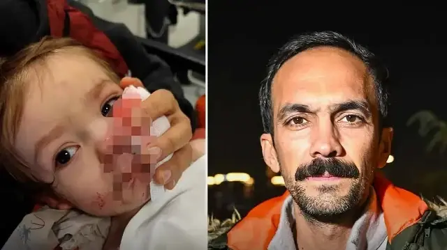 Pitbull saldırısının ardından ilk kez ailesiyle görüştü: Minik Efe'den sevindiren haber