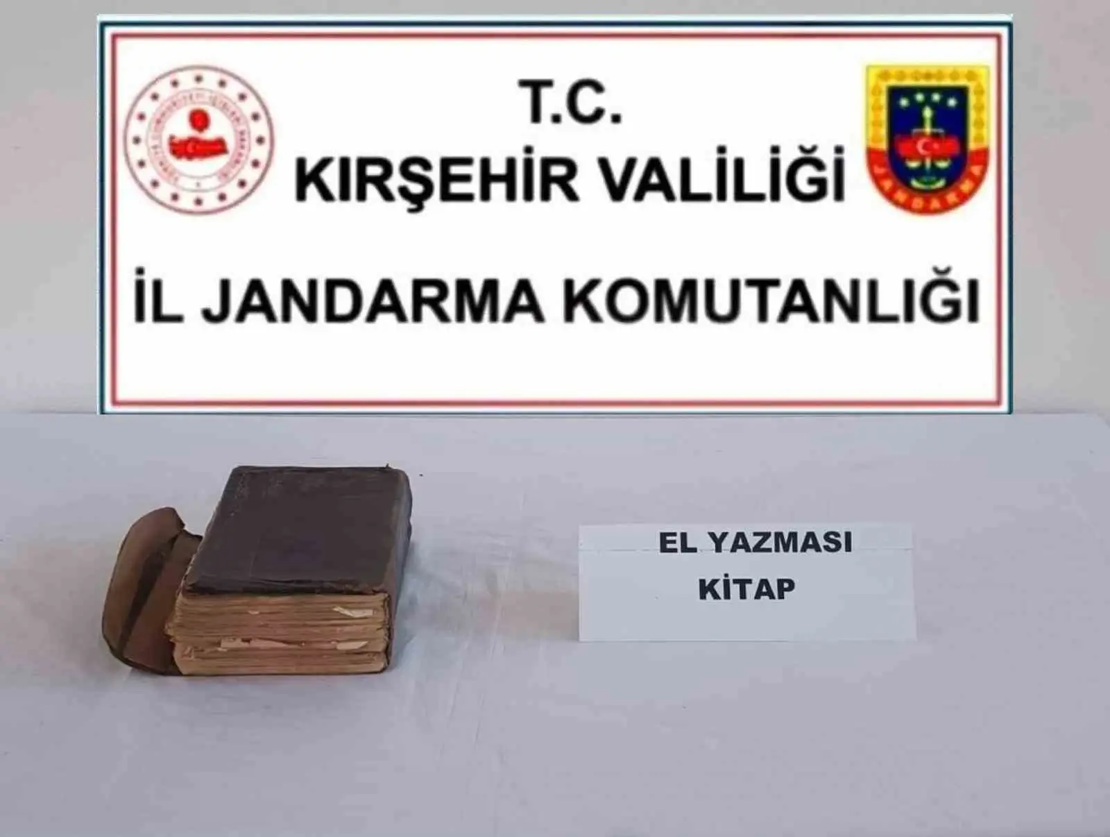Kırşehir’de el yazması Kur’an-ı Kerim ele geçirildi