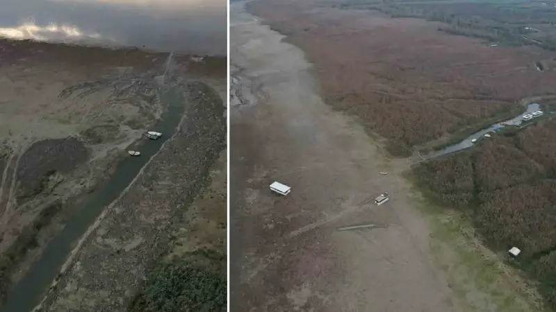 65 yıldır böylesi görülmedi: Milyonlar susuzlukla karşı karşıya, Sapanca Gölü her gün santim santim yok oluyor