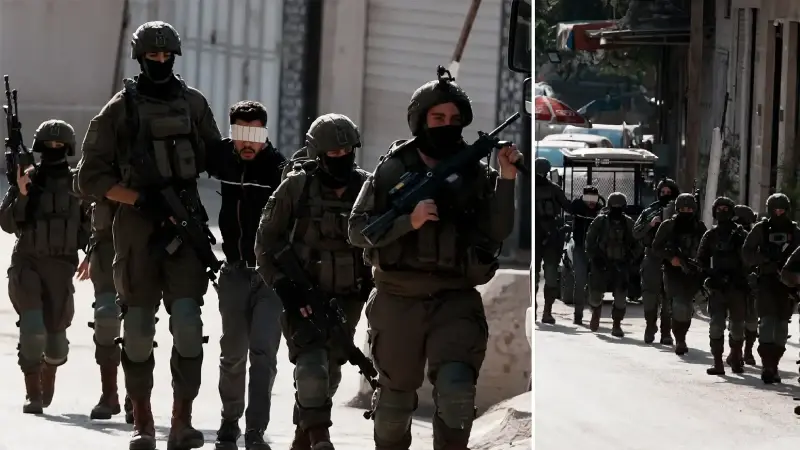 İsrail askerleri Kalkilya’daki Kefr Saba Mahallesi’ni kuşatma altına aldı