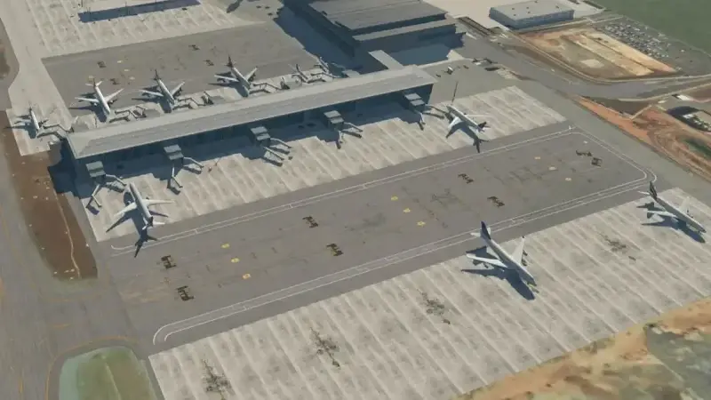 Brezilya'da pistteki bagaj yükleme aracında yangın çıktı