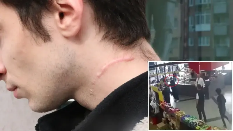 Tartıştığı büfe çalışanını boğazından bıçaklayan sanığa 9 yıl 7 ay hapis