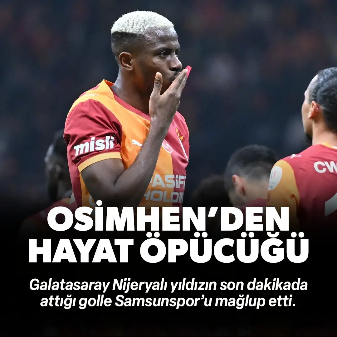 Rams Park'ta nefes kesen maç: Samsunspor 2-0'dan geri döndü, Galatasaray 3 puana uzatmalarda ulaştı | ÖZET