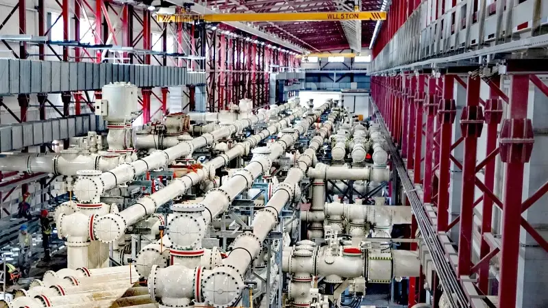 Akkuyu NGS'nin 1’inci Güç Ünitesi’ne ait gaz yalıtımlı şalt tesisi işletmeye hazır