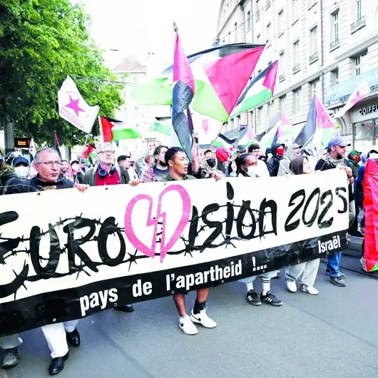 Eurovision'da İsrail isyanı: Katil varsa biz yokuz