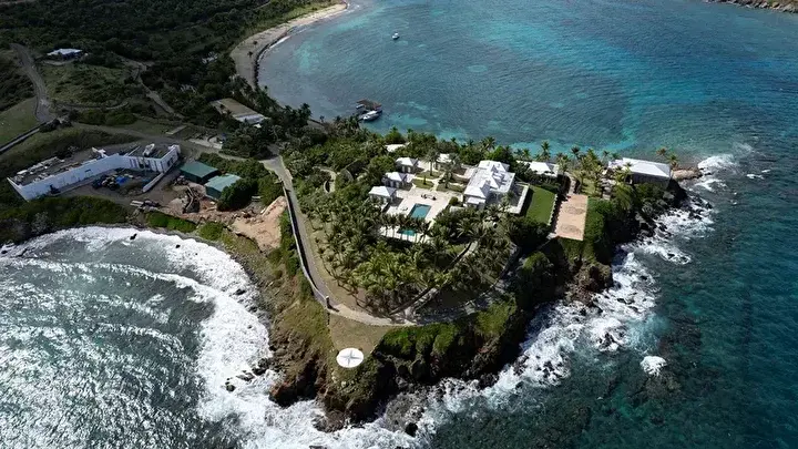 First photos from Epstein's private Island reveal dental chair and phones