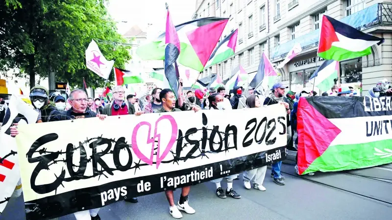 Eurovision'da İsrail isyanı: Katil varsa biz yokuz