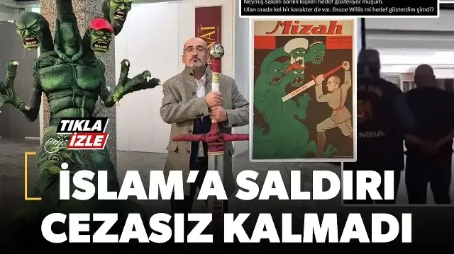 'Sanat' maskesiyle Müslümanları hedef alan İYİ Partili Murat Katfar gözaltına alındı