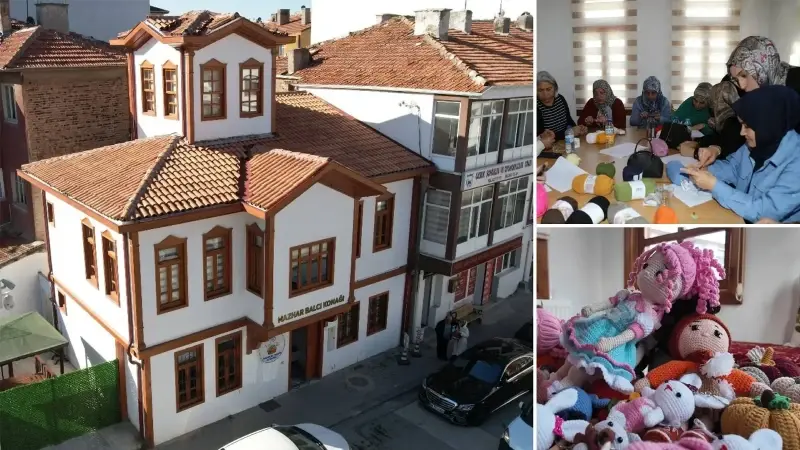 Kafeden okula, terapi merkezinden atölyeye: Çubuk'ta kadın dönüşümü