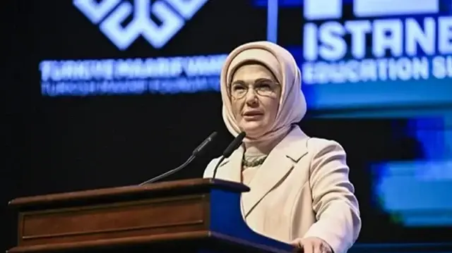 عقيلة أردوغان: المعرفة المفتقرة للحكمة قد تصبح أداة للشر