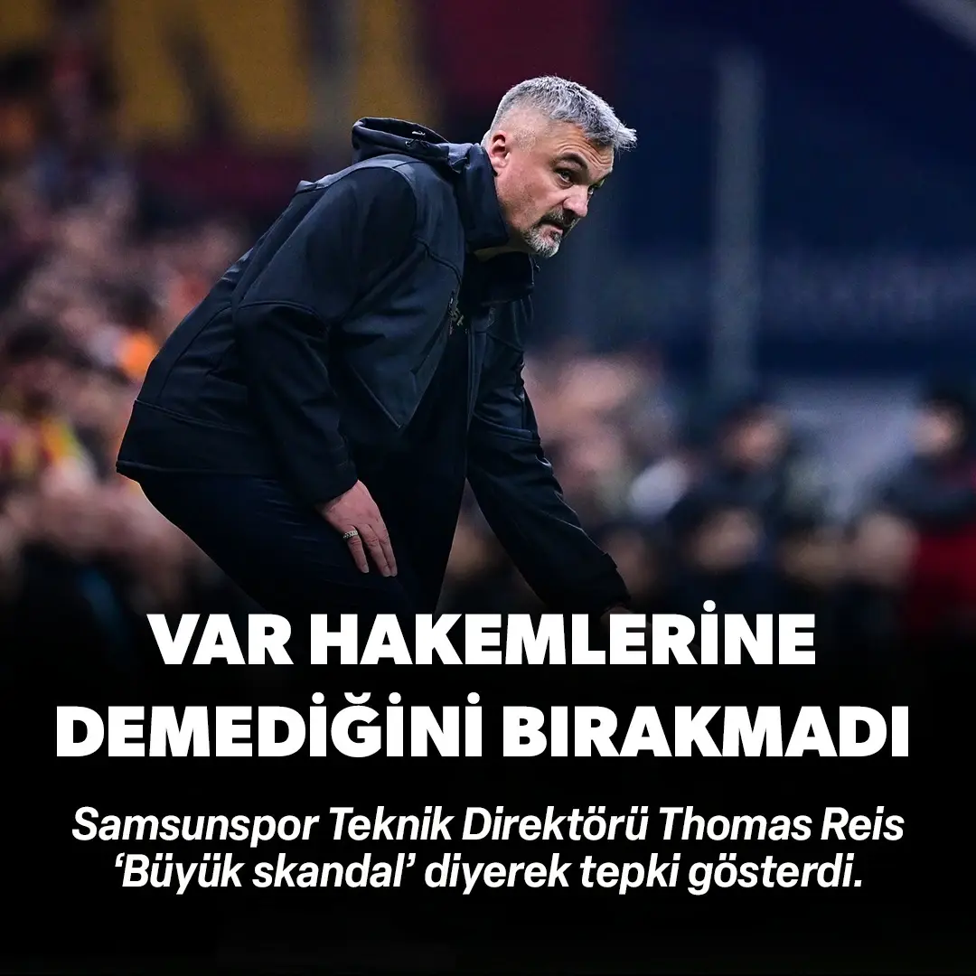 Thomas Reis'ten hakemlere sert sözler: VAR'dakilere demediğini bırakmadı