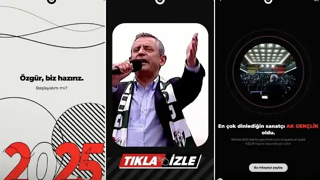 AK Parti Gençlik Kolları’ndan Özgür Özel’e ‘Spotify 2025 Özeti’: Hikayene eklemeyi unutma Özgür Özel