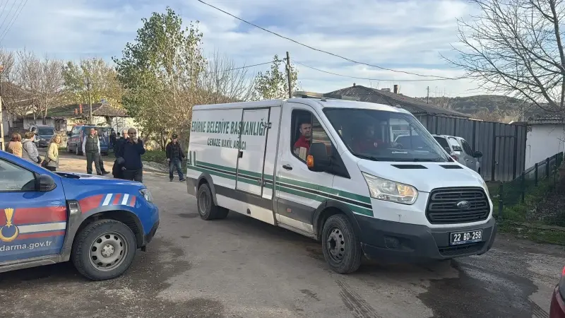 Edirne'de müstakil evde çıkan yangında 1 kişi hayatını kaybetti