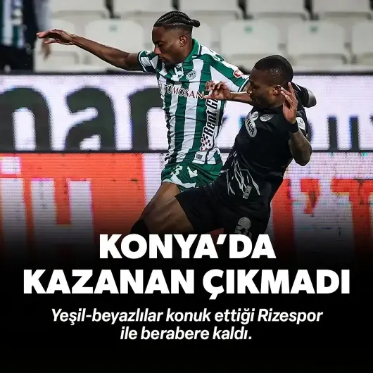 TÜMOSAN Konyaspor 1-1 Çaykur Rizespor | ÖZET