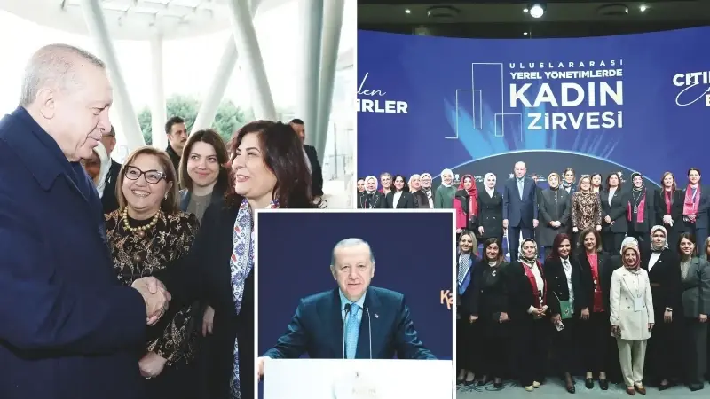 Cumhurbaşkanı Erdoğan, Uluslararası Yerel Yönetimlerde Kadın Zirvesi’nde konuştu.