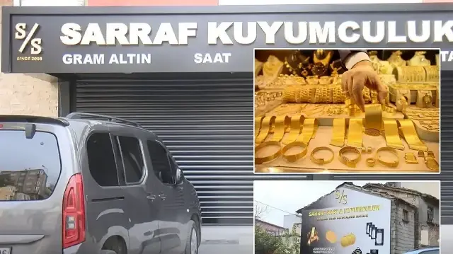 Kuyumcu altın ve paraları toplayarak kayıplara karıştı