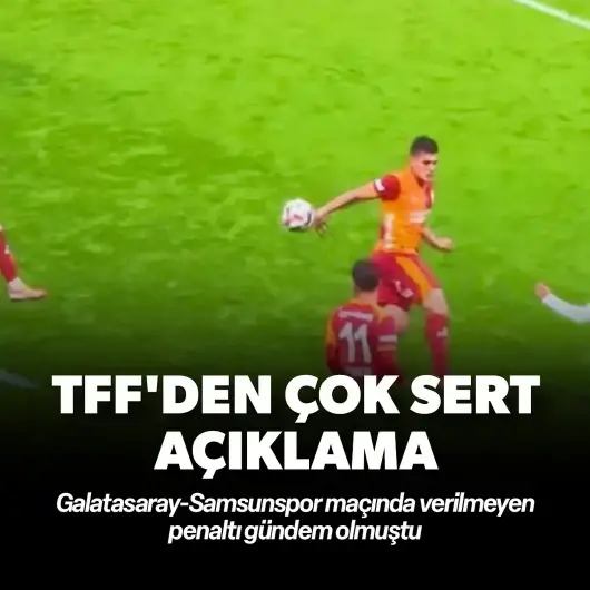 Hacıosmanoğlu'ndan verilmeyen penaltı için gündem olan açıklama