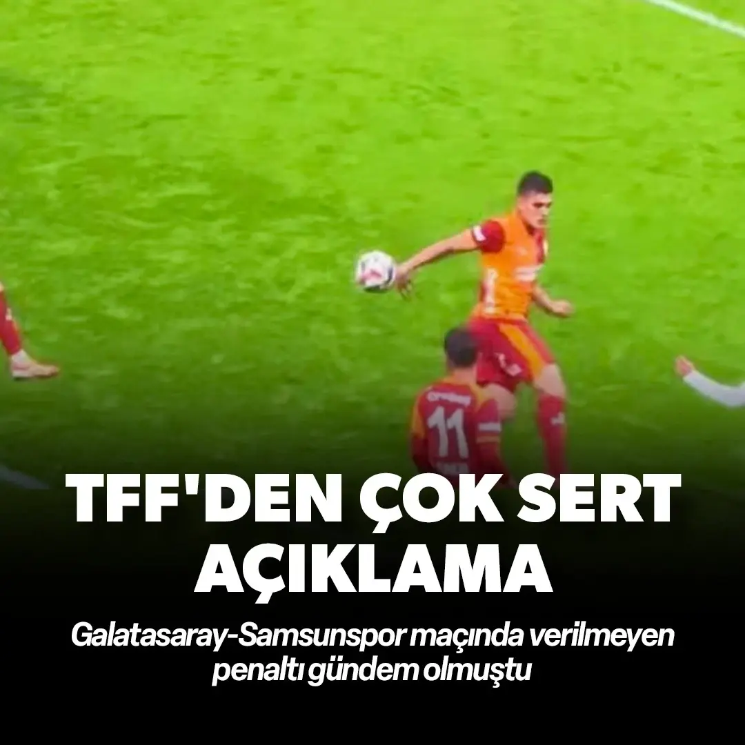 Hacıosmanoğlu'ndan verilmeyen penaltı için gündem olan açıklama