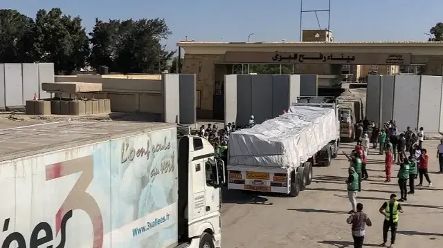  الاحتلال سمح بدخول 104 شاحنات غاز طهي من أصل 660