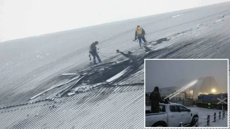 Uluslararası Atom Enerjisi Ajansı: Çernobil Nükleer Santrali'nde radyoaktif sızıntıyı önleyen çelik yapı hasar gördü