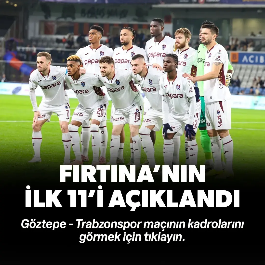 Göztepe-Trabzonspor (CANLI)