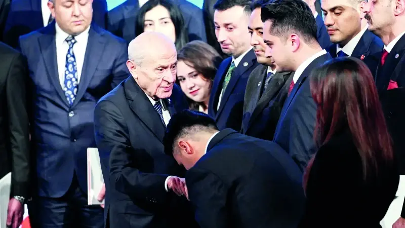 Devlet Bahçeli.