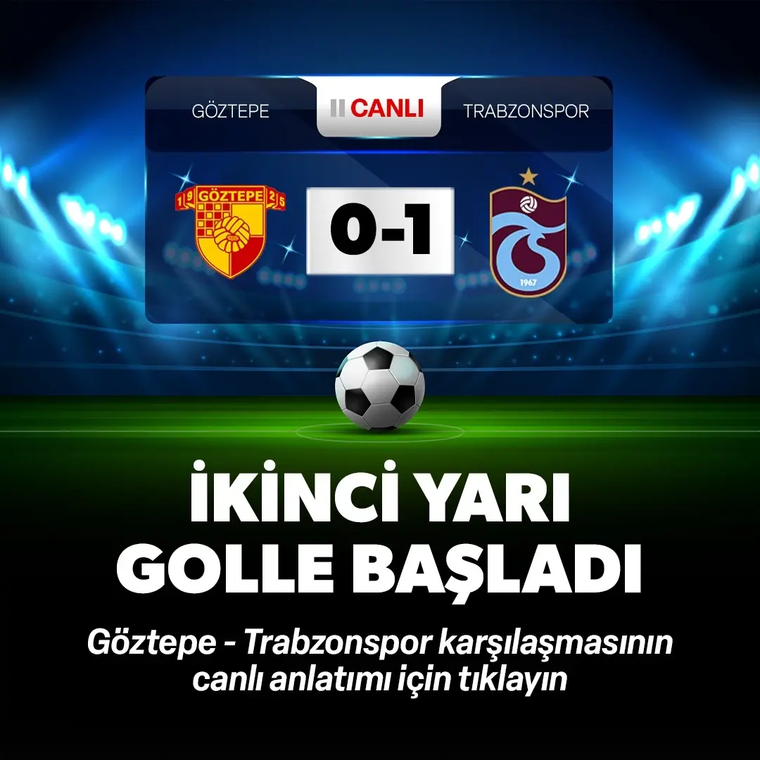 Göztepe-Trabzonspor (CANLI)