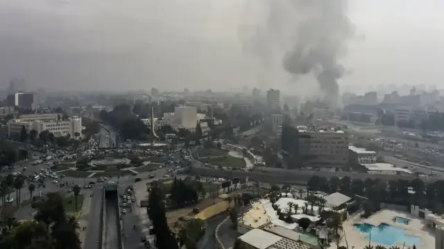 В центре Дамаска произошёл взрыв