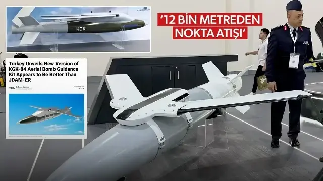 Ne ABD'de var ne de Rusya'da! KGK-84’ün menzil ve manevra kabiliyeti Batı’yı şaşkına çevirdi