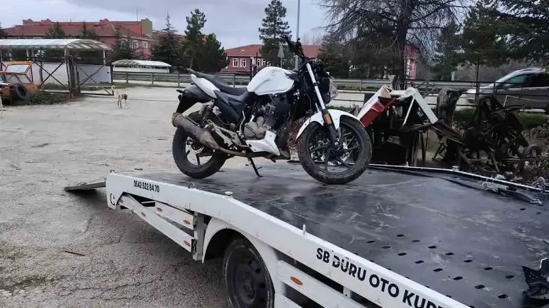 Motosiklet faciası: Küçük sürücü hayatını kaybetti