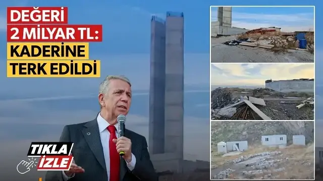 Hıdırlıktepe harabeleri: 2 milyar TL'lik direkler kaderine terk edildi