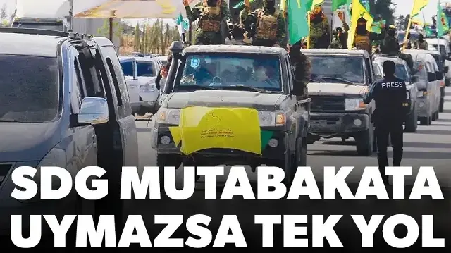 SDG mutabakata uymazsa tek yol operasyon