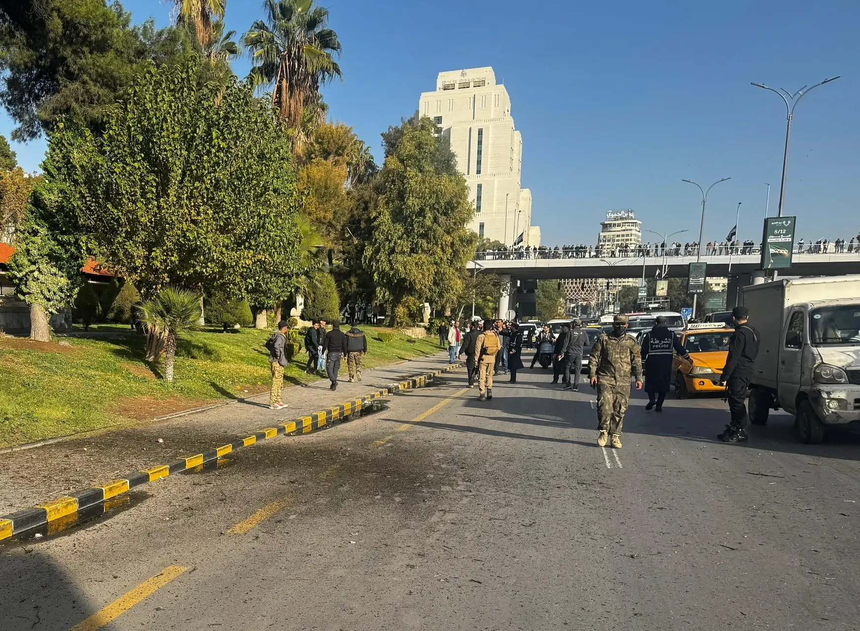 Suriye'nin başkenti Şam'da patlama