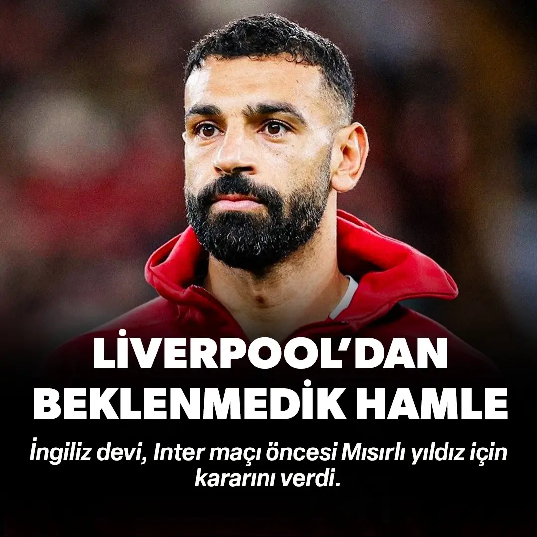 Liverpool'dan Muhammed Salah kararı: Inter maçı öncesi açıklandı