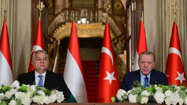  President Erdogan hosts Hungarian PM Orban for talks in Istanbul