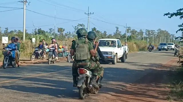 На границе Таиланда и Камбоджи начались боестолкновения | Фото: Str | Afp | Getty Images