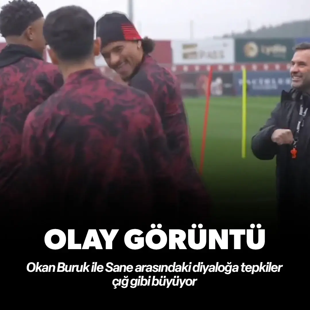Okan Buruk ile Sane arasındaki diyalog gündem oldu: Tepkiler çığ gibi büyüyor