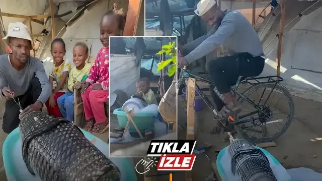 Gazze'de genç mucit elektriksiz çamaşır makinesi geliştirdi