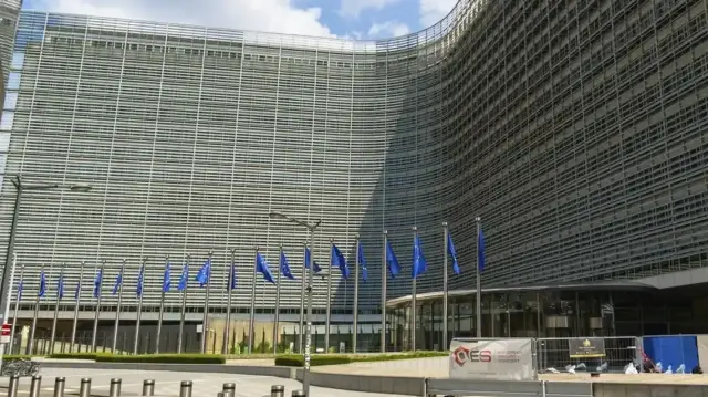 Здание Berlaymont - штаб-квартира Европейской комиссии