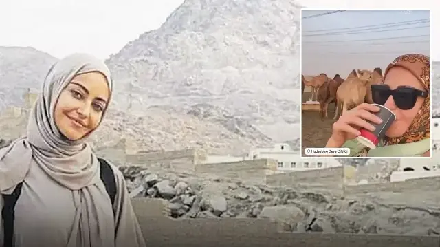 Ünlü oyuncu Tuğba Melis Türk Umre'ye gitti: 'Hayatımdaki en anlamlı yolculuk'