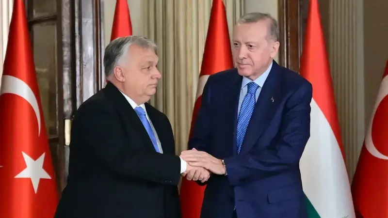 Cumhurbaşkanı Erdoğan, Macaristan Başbakanı Orban'ı kabul etti.