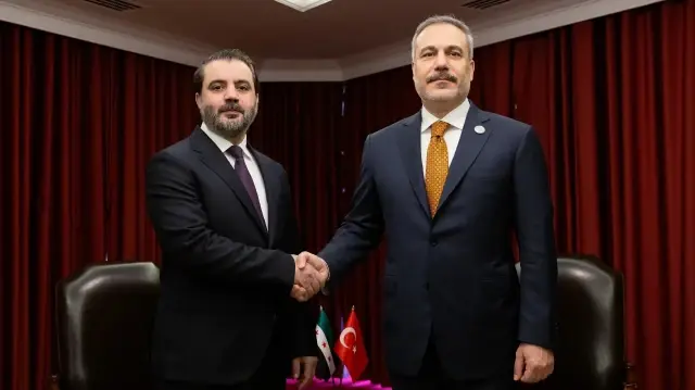 Turkish FM Fidan honors Syria's struggle, pledges support on Liberation Day